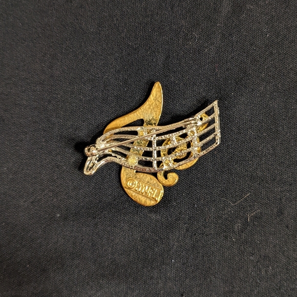 Free Add On - Music notes brooch - Picture 2 of 2